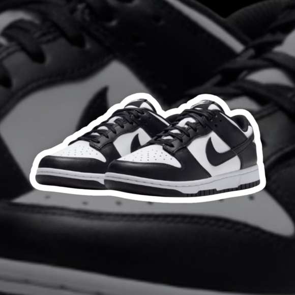 Nike Shoes - (NWOT) NIKE® Dunk Low Women's Shoes (Size 9.5) - White/White/Black